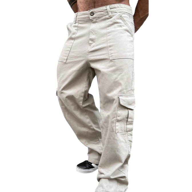 Calça Cargo Masculina Skate Larga
