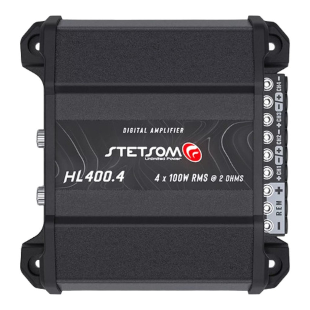 Módulo Amplificador Stetsom Hl400.4 400w 4 Canais High Line