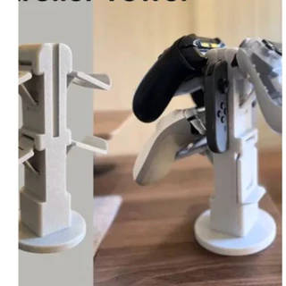 Suporte torre para controle de Xbox ou Playstation + Nintendo Switch