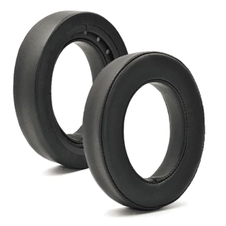 Par Almofadas Espumas Earpads Compatíveis Com Fone de Ouvido Corsair Hs50 Pro Hs60 Pro Hs70 Pro - Hs 50 Pro - Hs 60 Pro - Hs 70 Pro