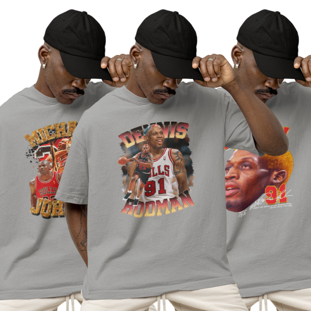 Camiseta Algodão Masculina Estampa Basquete Variada.