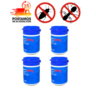 inseticida Formicasa Kit com 4 unidade veneno mata formigas e baratas uso domestico Compatível Com o barata safira