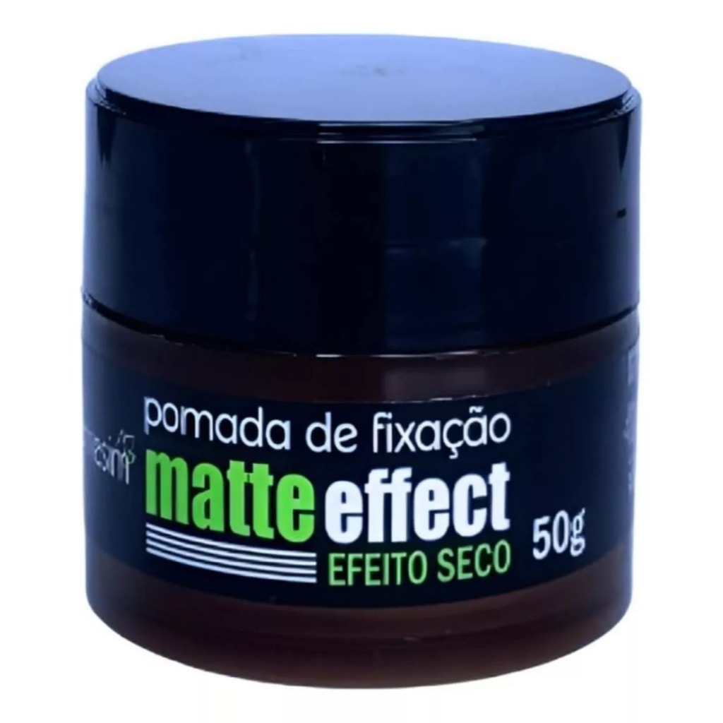 Pomada De Fixação Matte Efeito Seco Carmesim 50g | Shopee Brasil