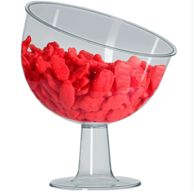 KIt 2 Baleiros Bomboniere Inclinado 2.700 Litros Sem Tampa - Taça Para Doces