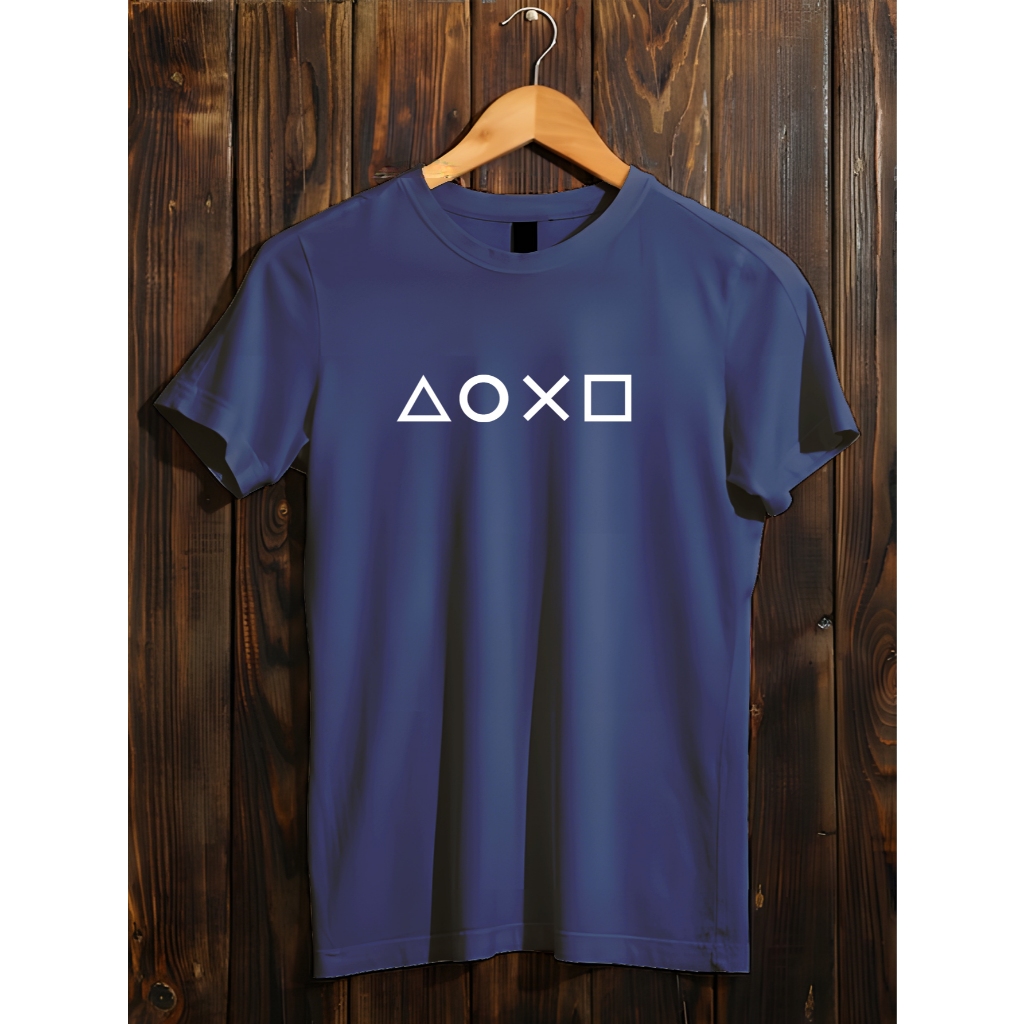 Camiseta Masculina Playstation Controle Ps4 Camisa Gamer Nerd Geek Envio Rapido