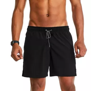 Bermuda Masculina Elastano Short Praia Academia Tecido Premium Liso Treino Surf