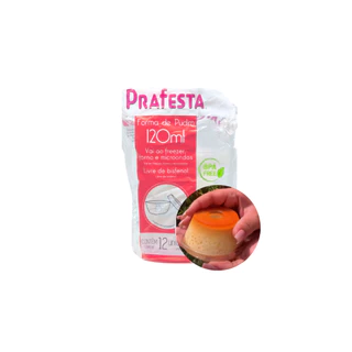 Forminha de Plastico Para Pudim Com Tampa Descartavel 120ml 144u