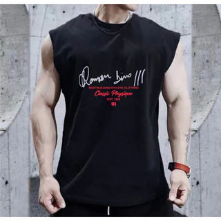 Camisa Camiseta Masculina Regata OverSized Lançamento Ramon 2024 Dino Academia Treino Camisa para Treino StreetWear