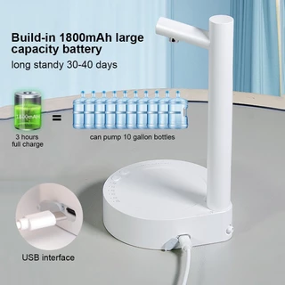 Distribuidor Automático Elétrico Portátil Bomba De Água Elétrica De Galão Automática De Mesa USB Dispensador