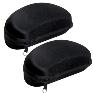 Kit 2 Porta Óculos Estojo Case Capinha Para Óculos De Sol De Grau Com Zíper