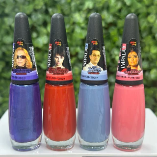 Kit 4 Esmalte Impala Globo Play Alucicrazy , Me Chame de Senhora , Rainha do Nilo e Are Baba!