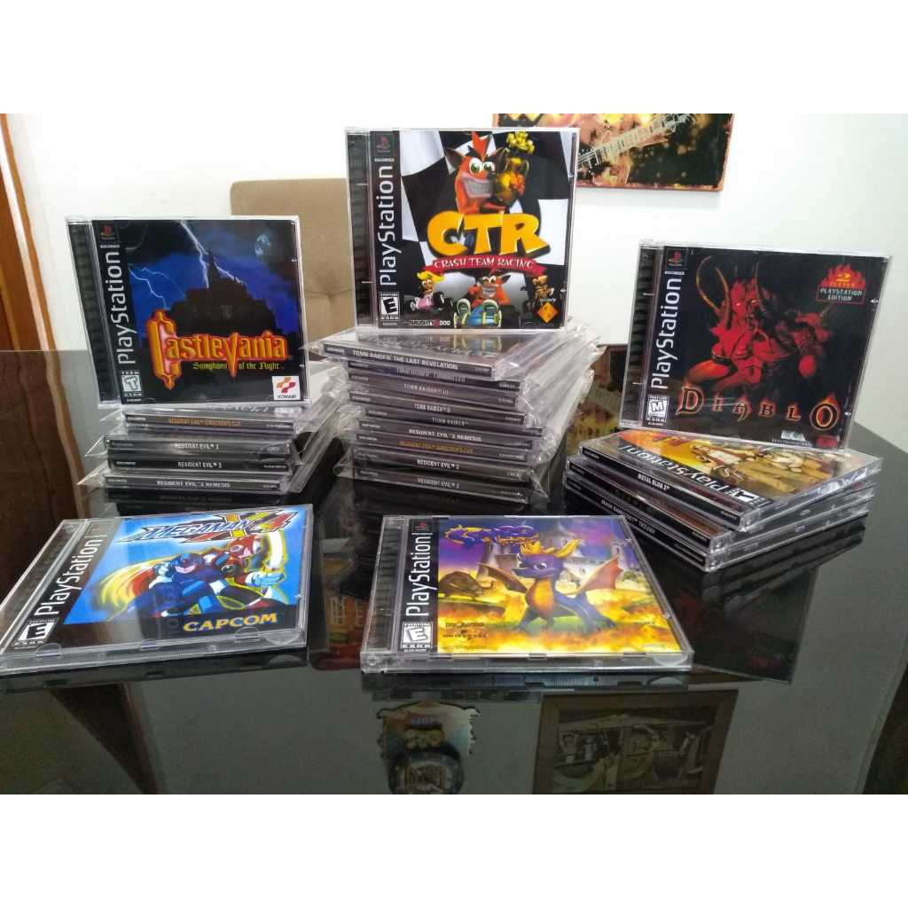Reposição de jogos ~ midia preta