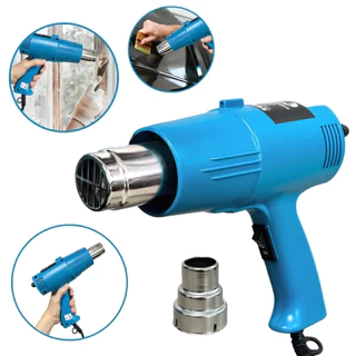 Soprador Térmico 2000W 2 Temperaturas Ar Quente 350 a 600 °C Bico Prolongador
