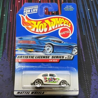 Hot Wheels | VW Bug Artistic License Branco