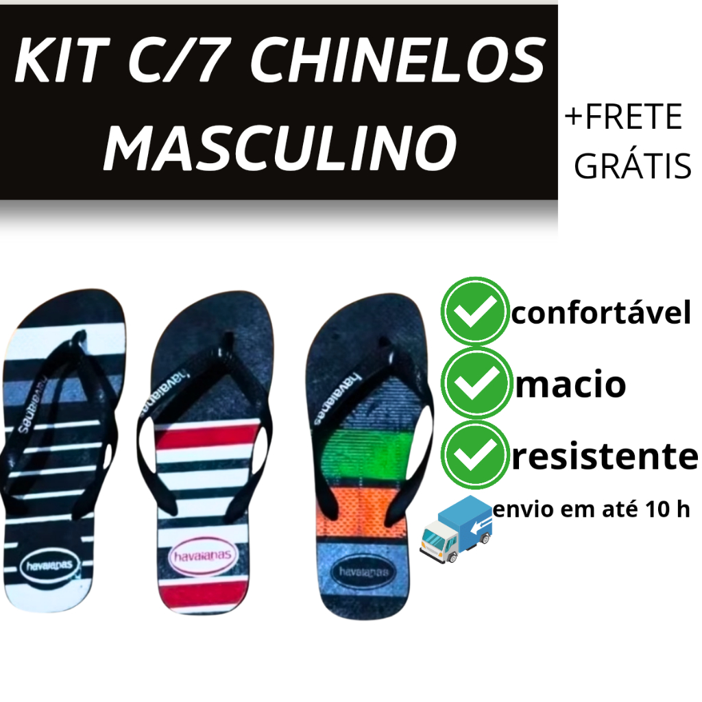 Kit Chinelos Havaianas atacado Shopee Brasil