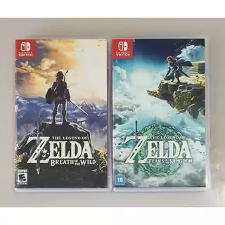 The Legend of Zelda Breath of Wild + The Legend of Zelda Tears Of The Kingdom (Mídias Físicas) - Nintendo Switch