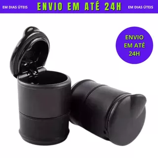 Porta Moedas Lixeira Veicular Automotivo Porta Copos Cinzeiro Anti Fumaça Portátil Universal de Alta Qualidade Todos os Carros/Veículos