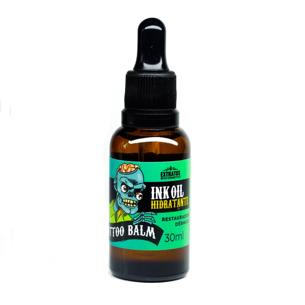 Hidratante Restaurador para Tatuagem Vegano INK OIL 30ml