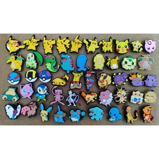Pin Crocs Pokémon/ Picachu/ Charmander/ Squirtie/ Bulbasaur/ Charizard/Caterpie/ Snorlax/ Weezing/ Jolteon/ Flareon