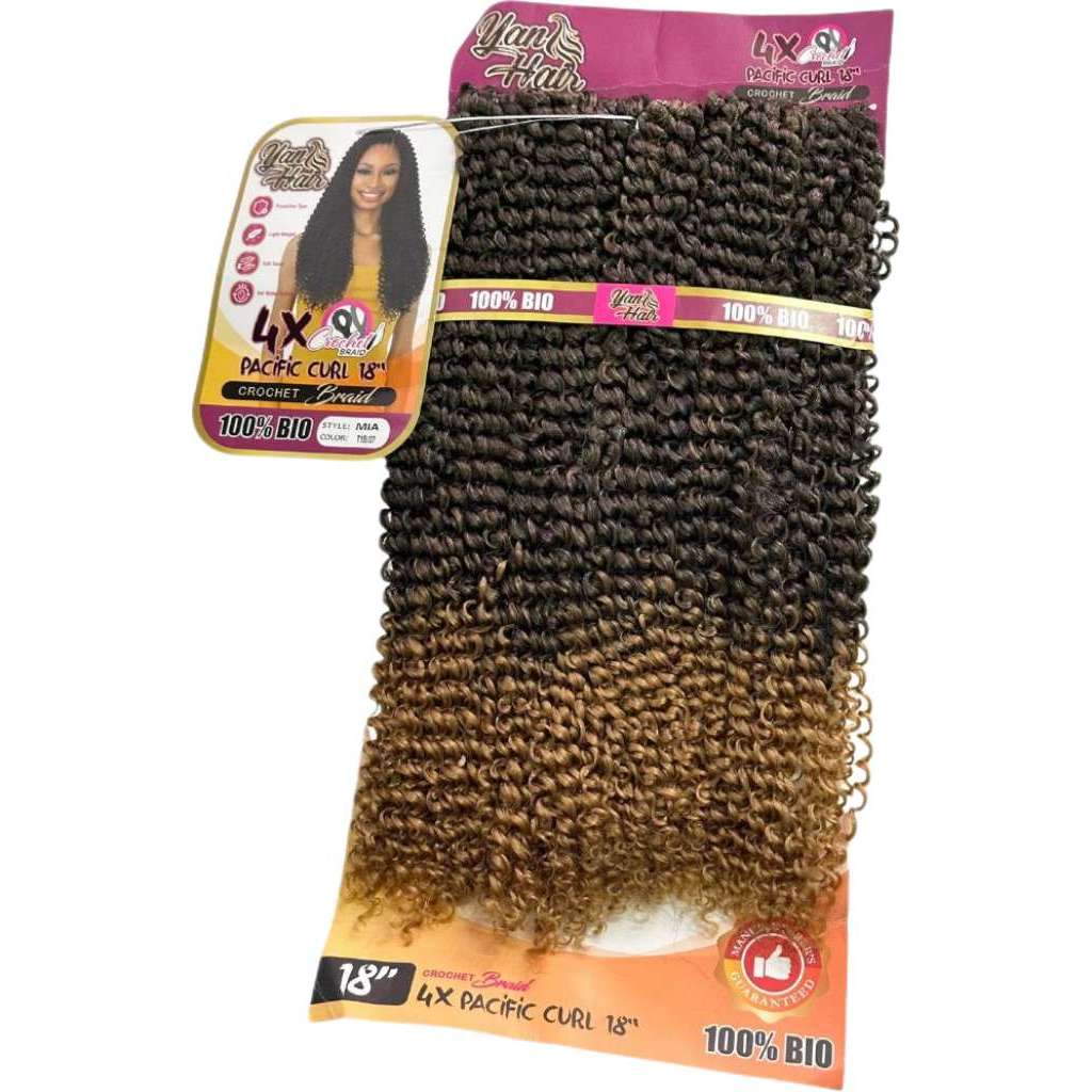 Cabelo Bio Fibra /Vegetal Cacheado Afro Para Crochet Braids - Mia