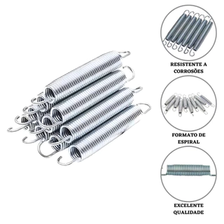 Molas Galvanizadas 18cm - Kit 1~10 UN Molas Direto da Fabrica