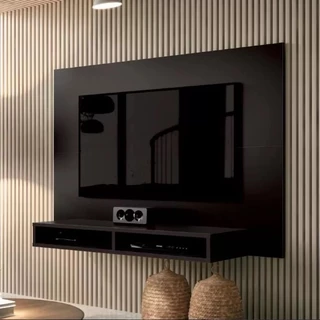 Painel Para Tv Até 43 Polegadas Com 02 Nichos - New Fox Faro