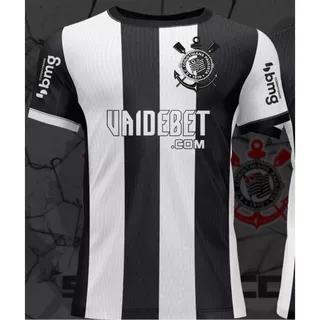 Camisa Futebol CORINTHIANS 2024 - Escudo Bordado - Envio 24hrs