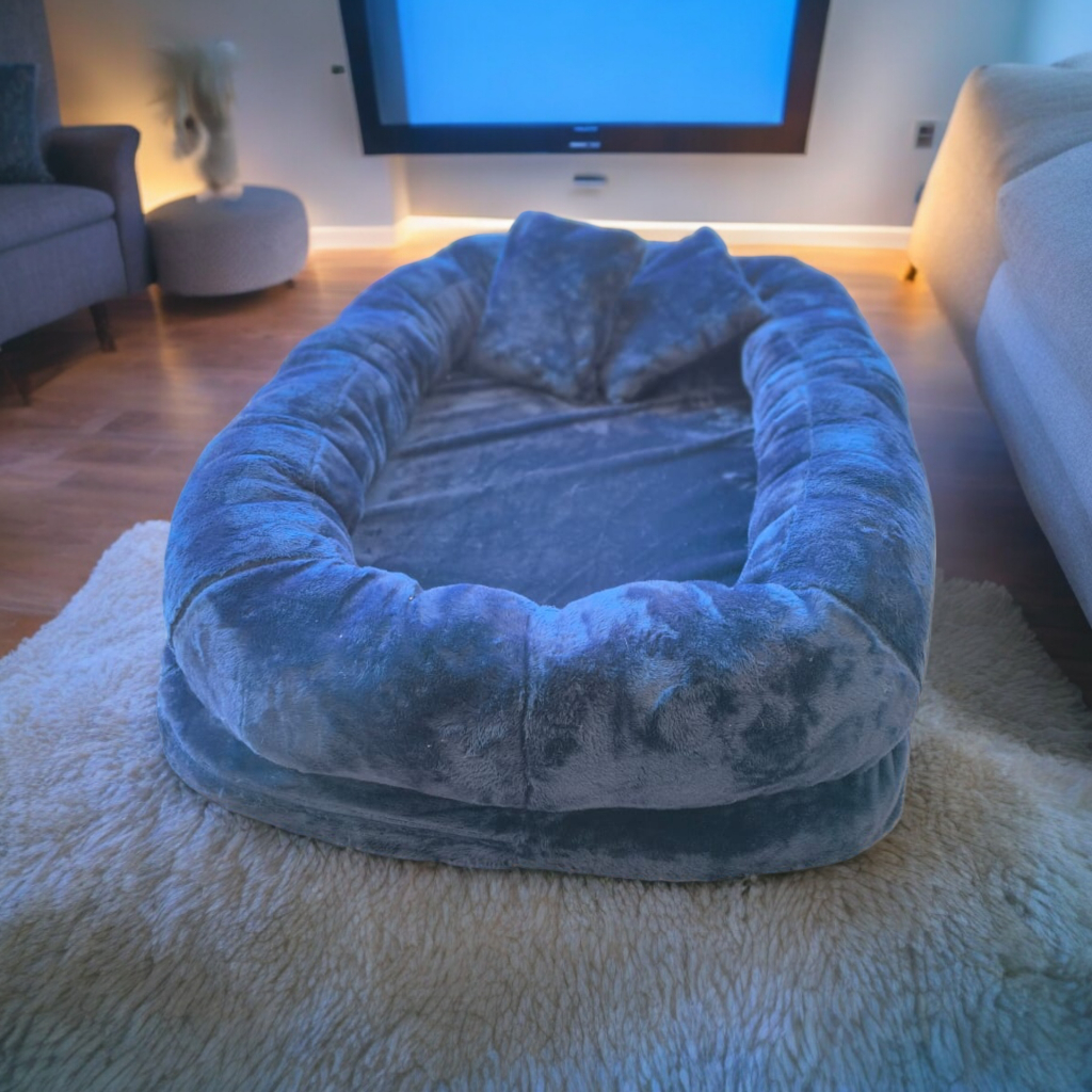 Puff Ninho de Descanso, de Dormir Cama Adulto macio E Confortável - Tamanho XGG