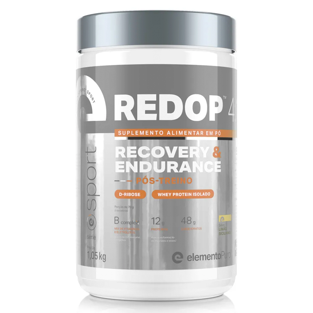 Elemento Puro Redop 4:1 Recovery & Endurance - Pós Treino Pote 1,05kg