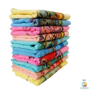 10 Panos de Prato Grande Coloridos Copa Pano Estampas Variados Guardanapo Bainha Kit 33 x 60 Cm