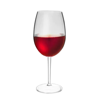 TAÇA VINHO 600ML ACRILICO CRISTAL ALTA QUALIDADE