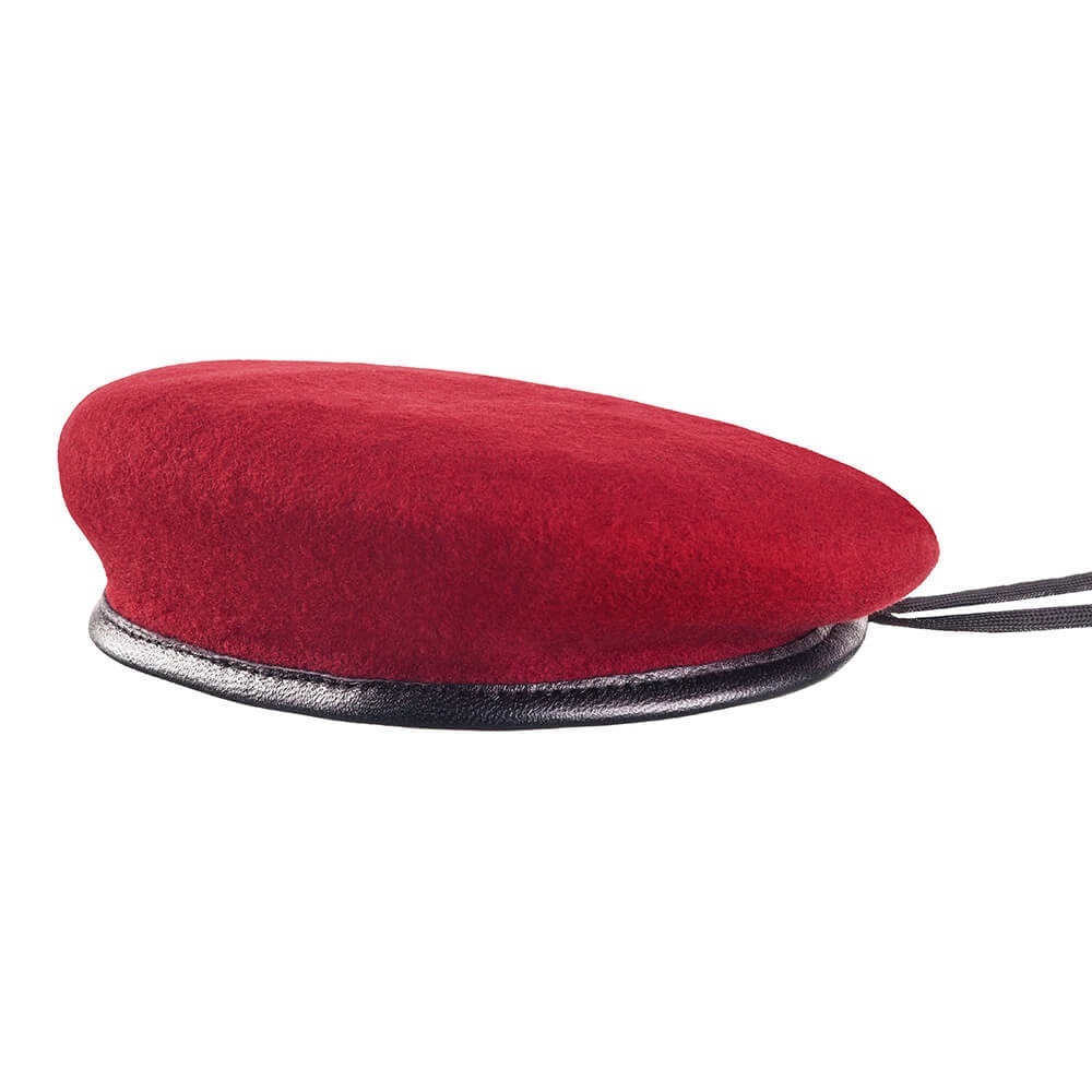 Boina Francesa Lyon Invictus Vermelho Garança Bombeiro Militar Original