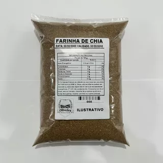 Farinha De Chia Moida Pura 1kg