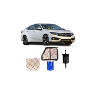 Kit Revisao Filtro Troca Completa Wega Honda Civic 2.0 16v G10 2016 a 2022