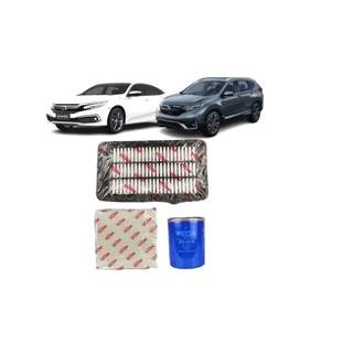 Kit Revisao Filtro Troca Completa Wega Honda Civic Cr-v 1.5 16v Automático