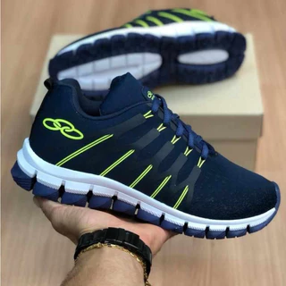 Tênis Esportivo Masculino Macio Leve e Confortável Prática de Esporte Academia Corrida Caminhada