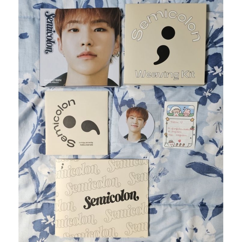 Seventeen Álbum Semicolon HOSHI | Shopee Brasil