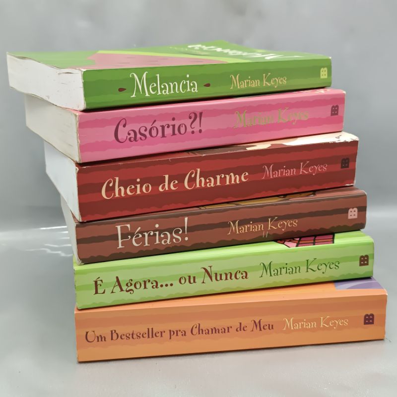 Coleção 6 Livros Marian Keyes - Melancia, Casório?!, Férias!...