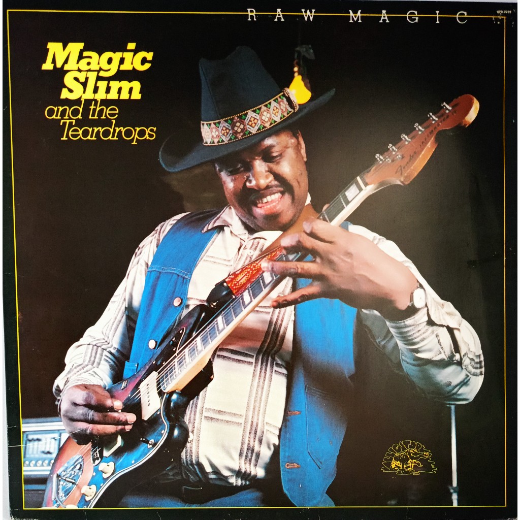 Lp Magic Slim & The Teardrops Raw Magic - 1982 Excelente | Shopee Brasil