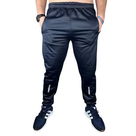 Calça Dry Fit Casual Fit Esporte Com Logo Refletivo Bolso Zipper Tendência Verão Atividades Físicas