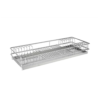 Escorredor De Pratos Embutir Inox 57/67/77/87/97 x 7,5 x 27cm Mod 600/700/800/900/1000mm - GTB