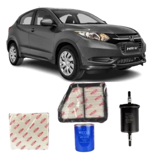 Kit Revisao Filtro Troca Completa Wega Honda Hrv 1.8 16v 2015 a 2019