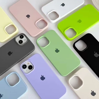 Capa Silicone Aveludado Original Para Iphone 12 12pro Aberta