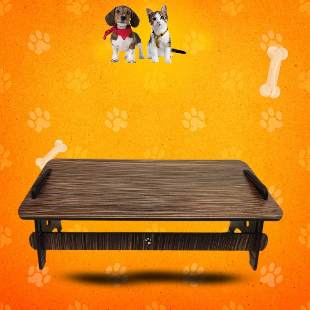 Comedouro Elevado para Pets - Conforto e Estilo | Caprioli - Vista Principal