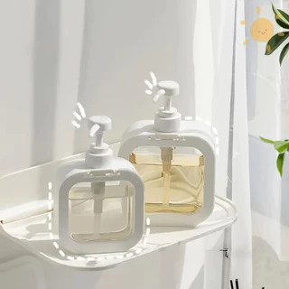 Dispensador De Shampoo Desinfetante de Branco transparente Simples Para As Mãos Para Frasco De Bomba