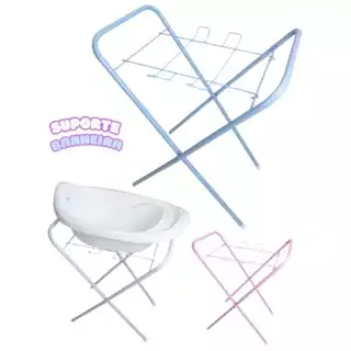 Suporte para Banheira de Bebe  Infantil Resistente Compacto e Desmontável em Oferta na Shopee