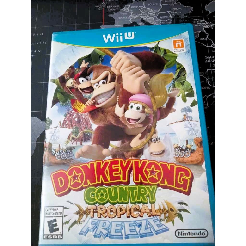 Donkey Kong Tropical Freeze Wii U Nintendo Original Americano Shopee