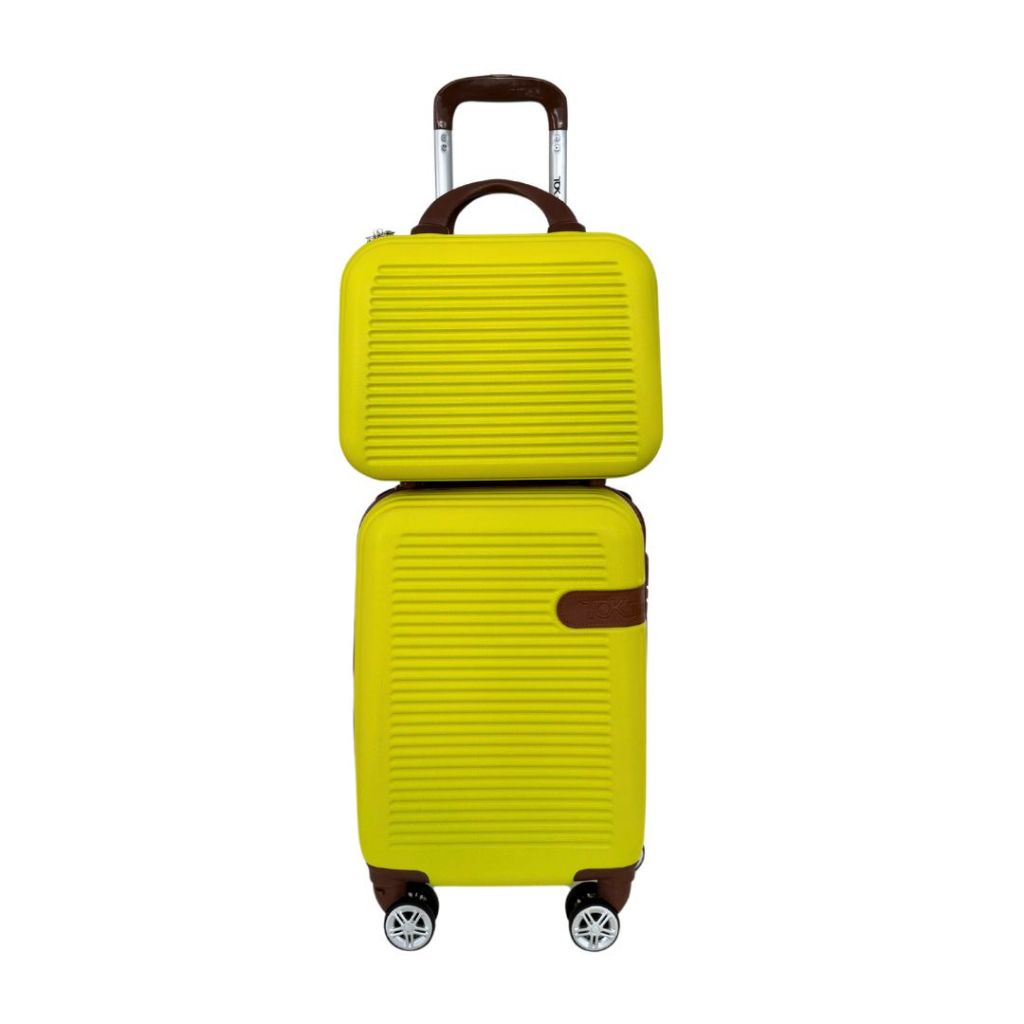 Frasqueira Com Mala De Bordo Viagem 10kg Premium 360 Graus