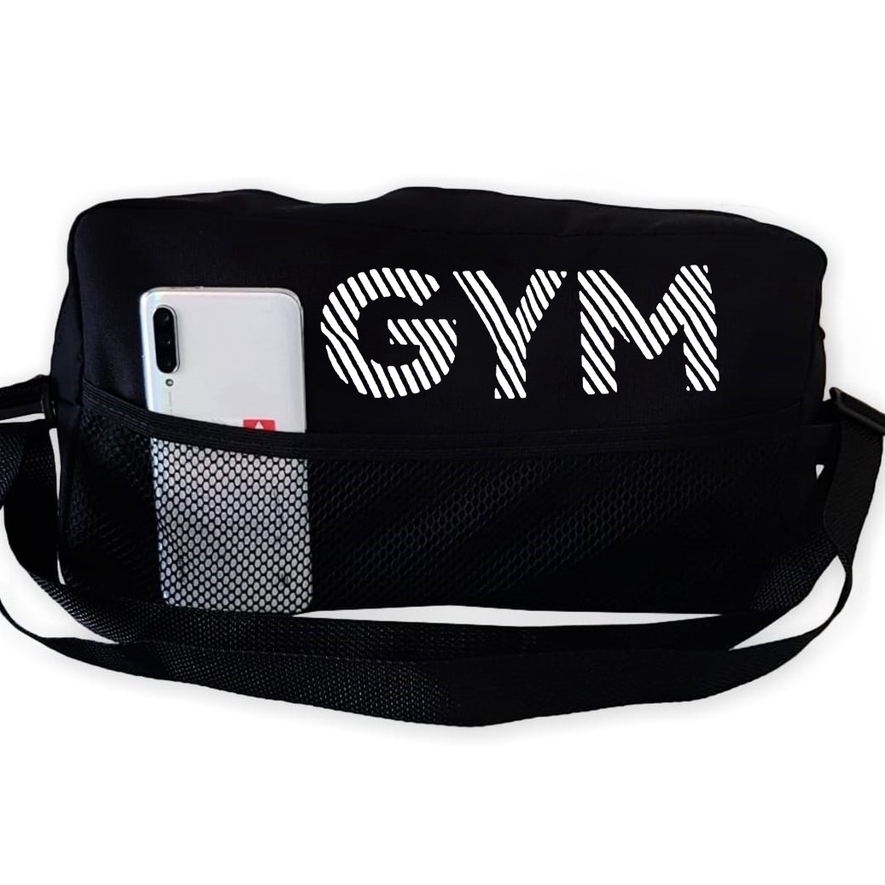 BOLSA PORTA CHUTEIRA ESPORTIVA MÃO E ALÇA TRANSVERSAL UNISSEX GYM