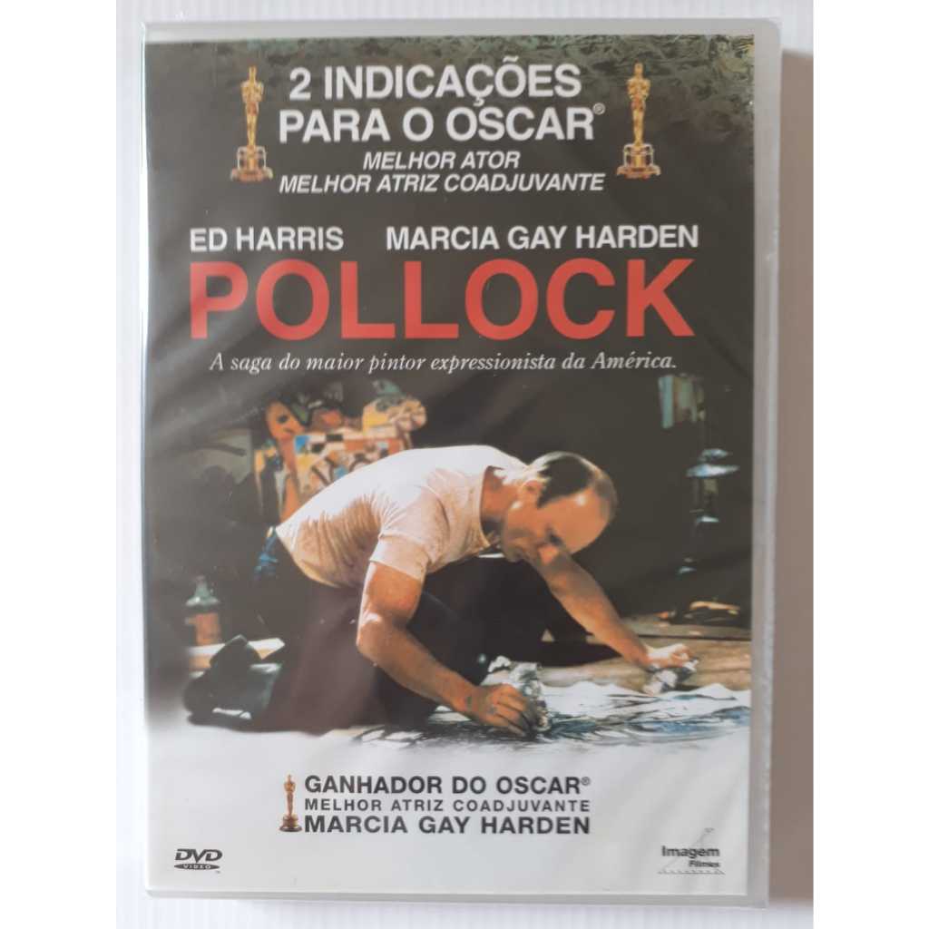 Dvd Pollock - Ed Harris, Marcia Gay Harden - Original e Lacrado ...